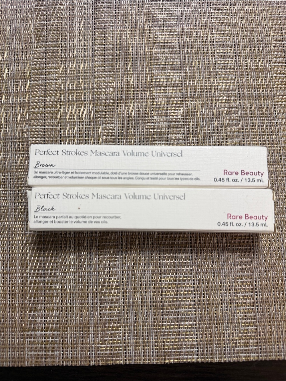 Rare Beauty Perfect Strokes Mascara (Black & Brown)